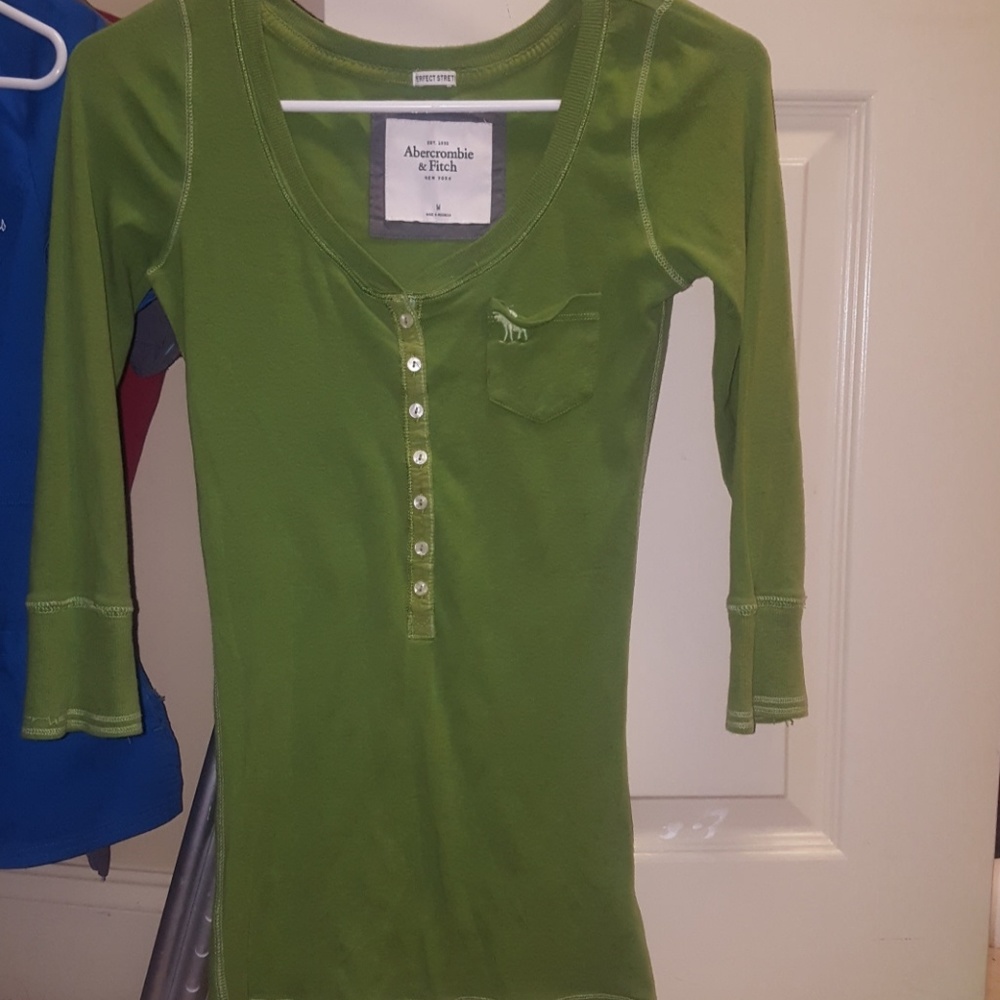 Abercrombie and Fitch perfect stretch fitted top